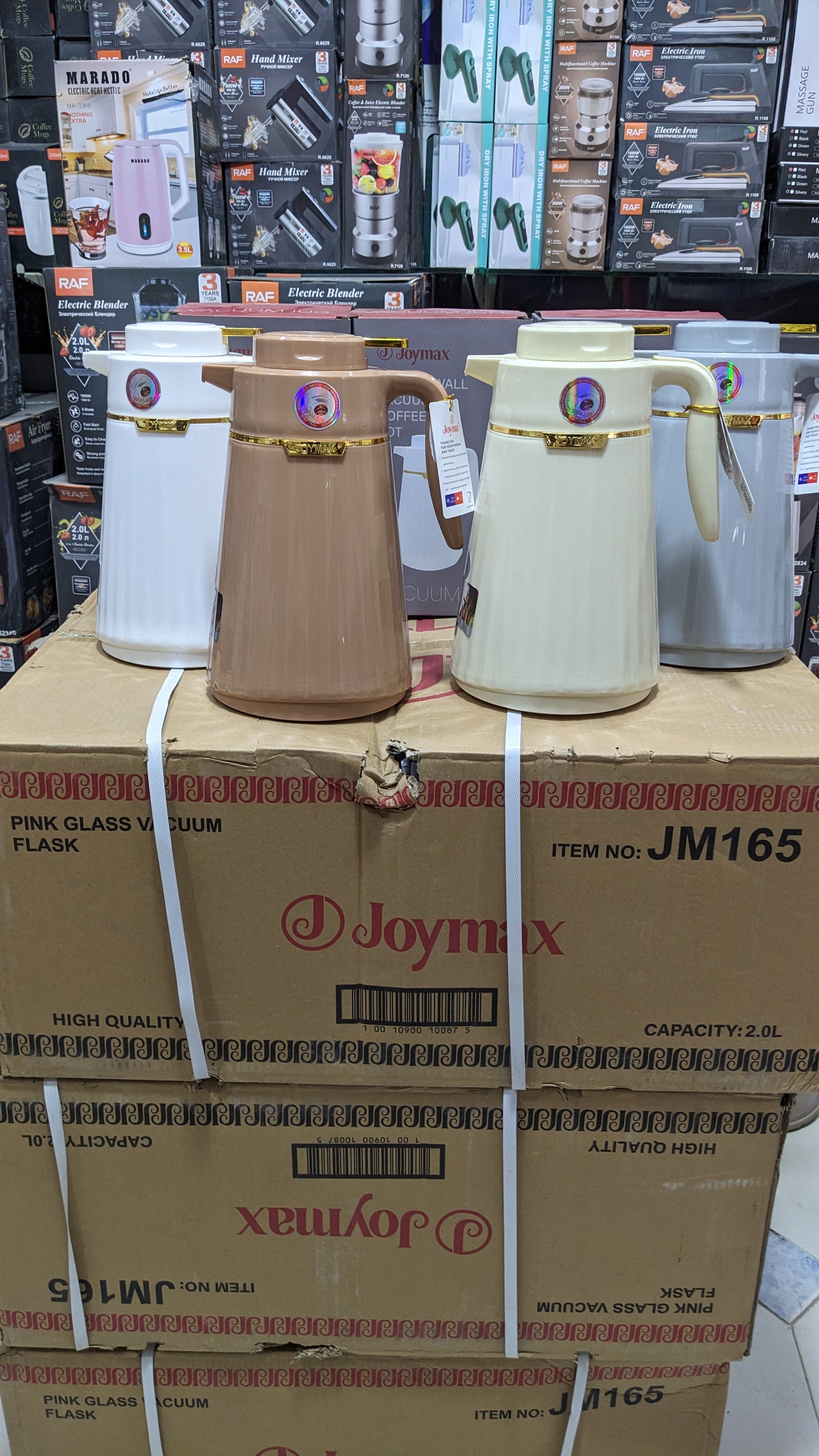 JOYMAX VACUUM JUG TEA POT AND THERMOS