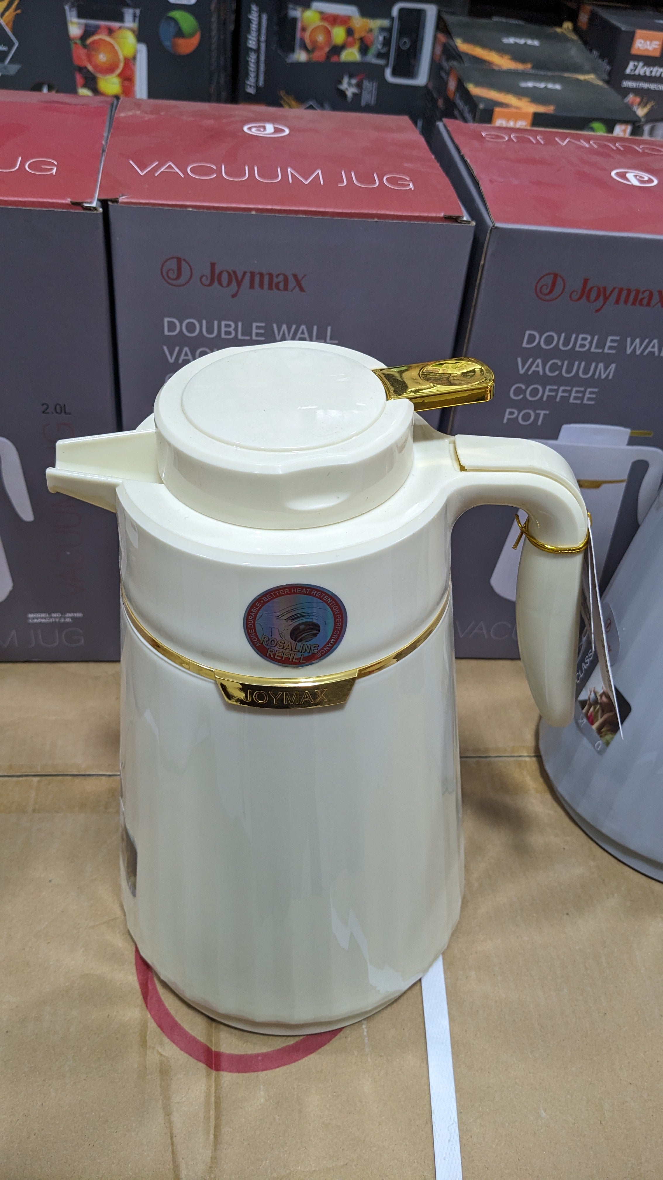 JOYMAX VACUUM JUG TEA POT AND THERMOS