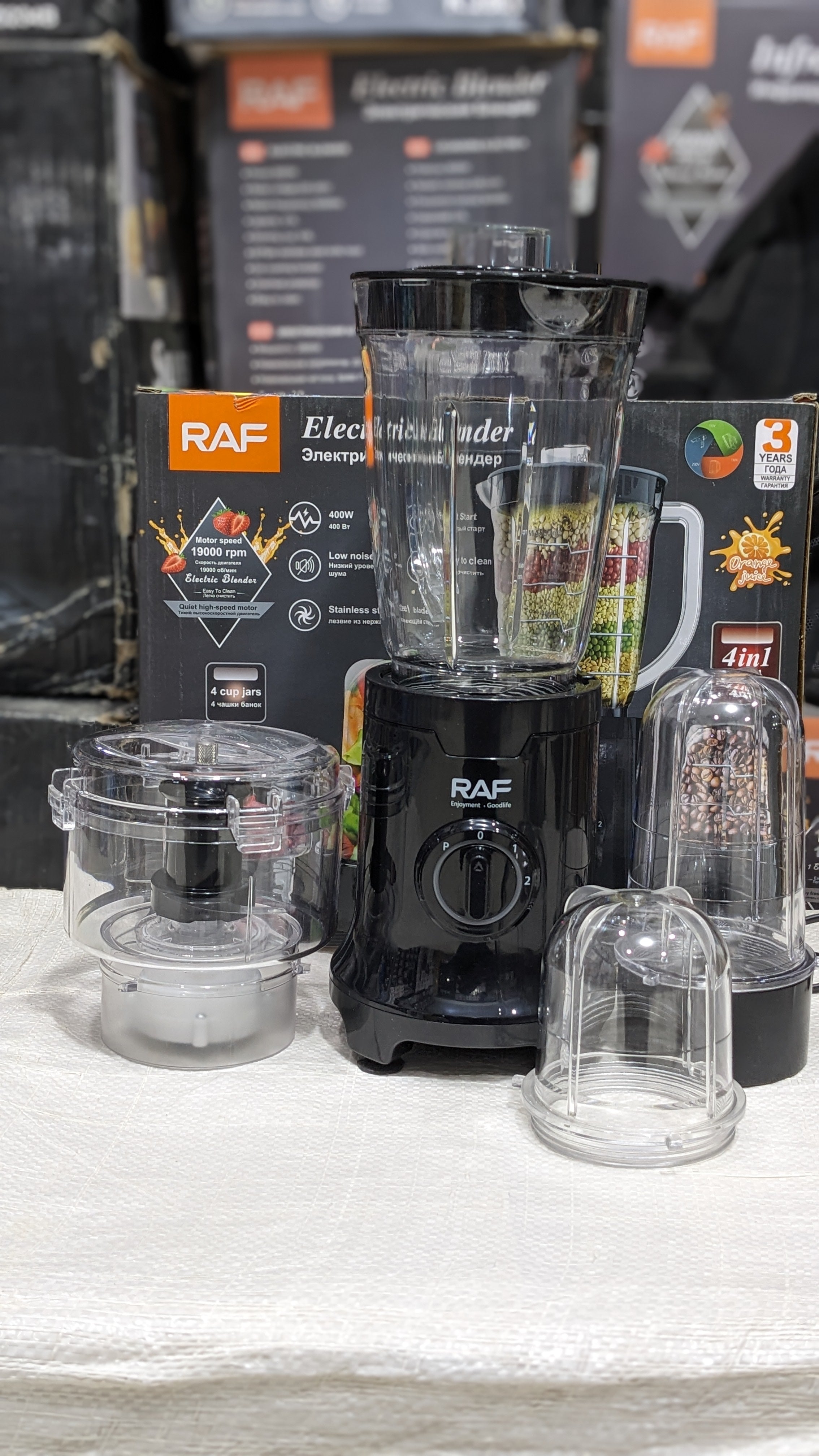 RAF 4in1 electric blender