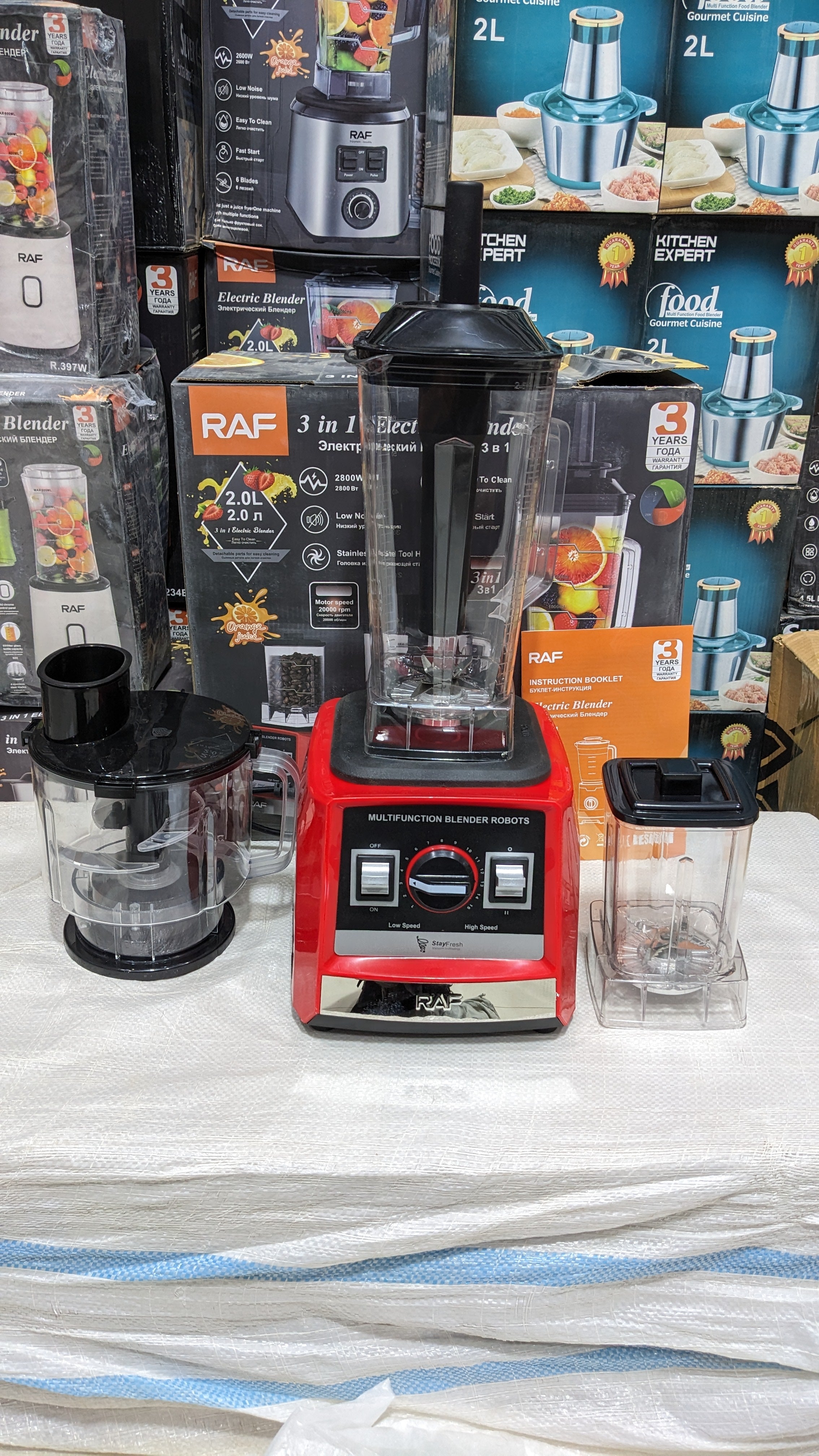 RAF 3in1 electric blender