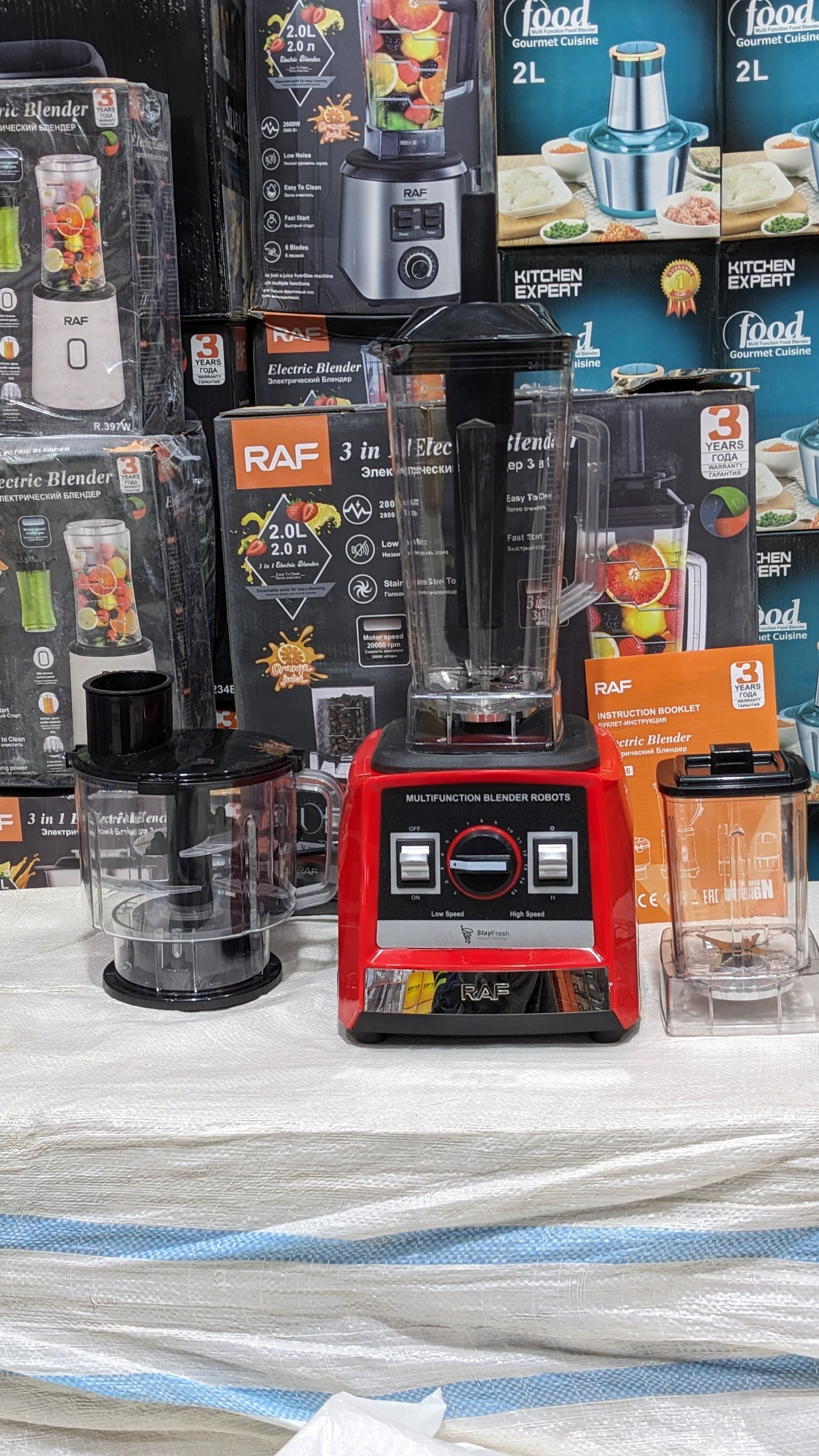 RAF 3in1 electric blender