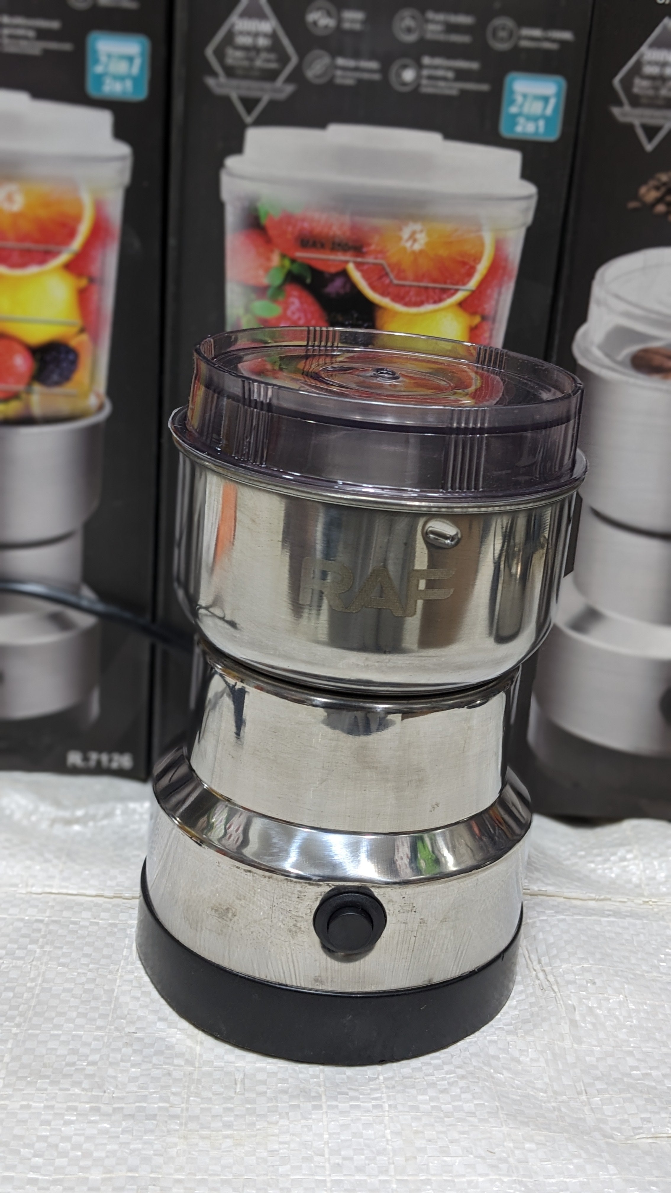 RAF 2in1 coffee grinder and juicer electric grinder