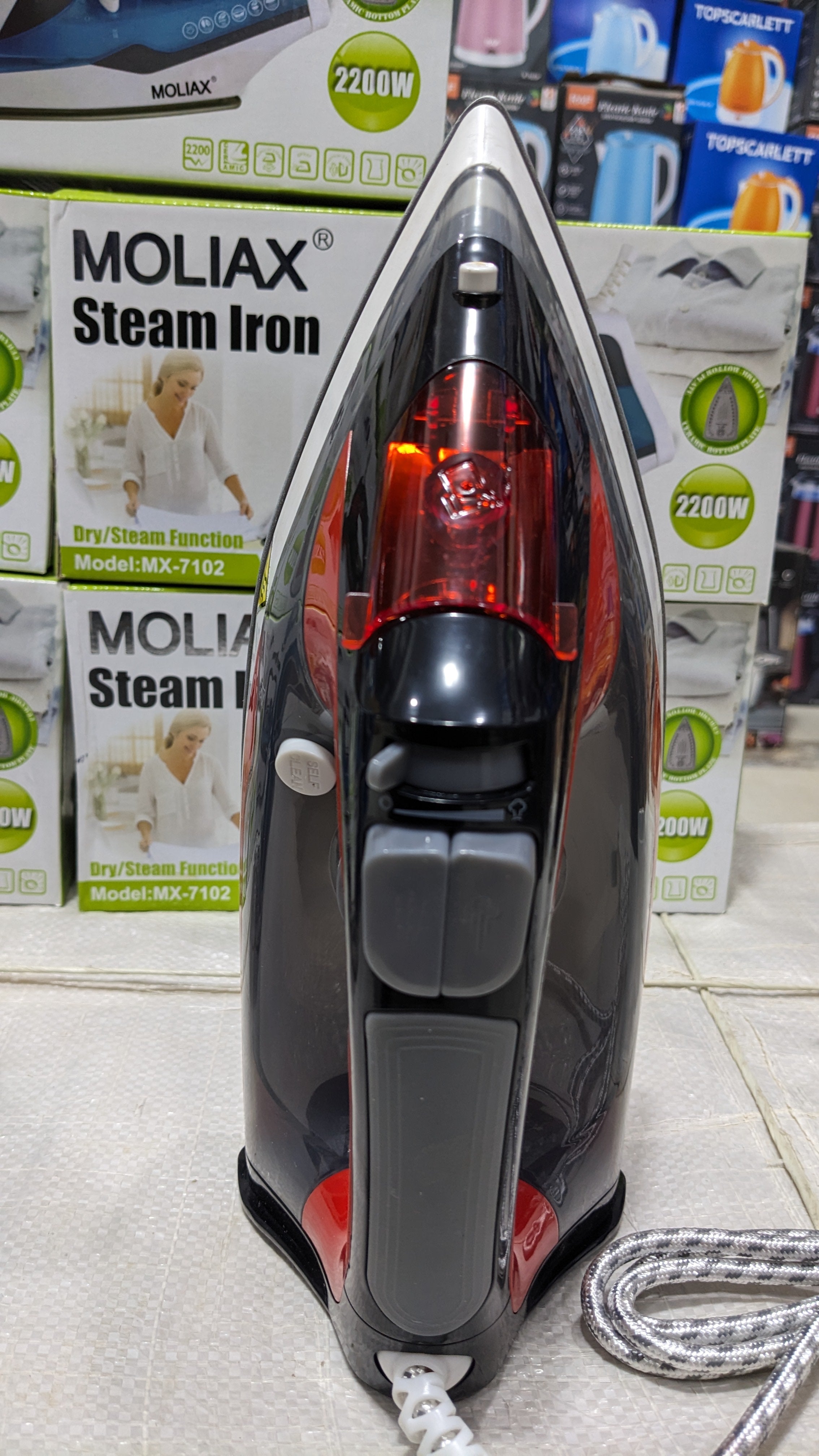 MOLIAX STEAM IRON 2200W FULLY AUTOMATIC